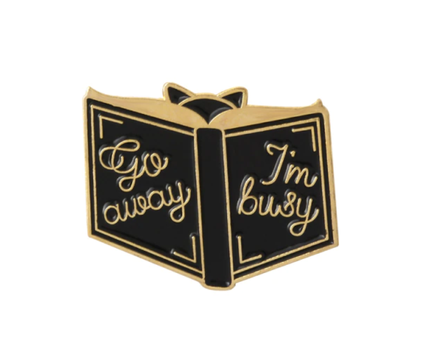 Pin "Go away, I'm busy"