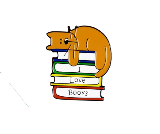 pin-cat-i-love-books