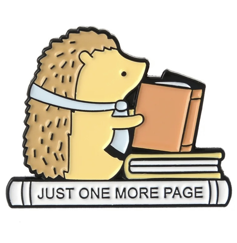Pin «Erizo Just One More Page»