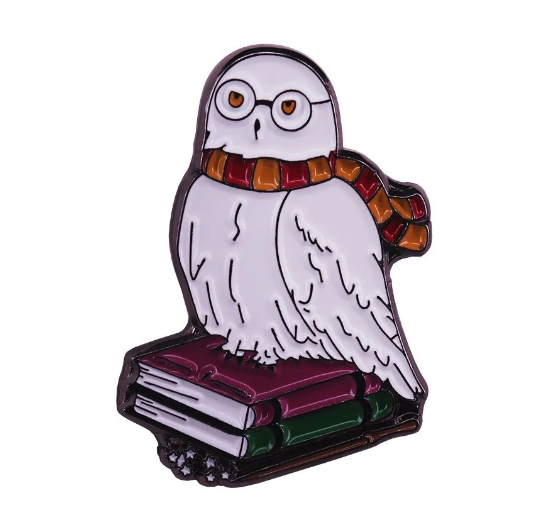 Pin «Hedwig con libros»