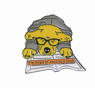 Pin «Perro I'm Tired of Reading a Book»