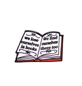 Pin «We loose ourselves in books we finde ourselves there too»