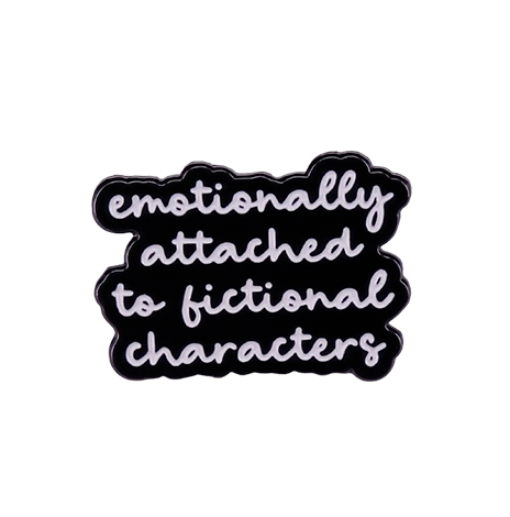 Pin «Emotionally attached to fictional characters»