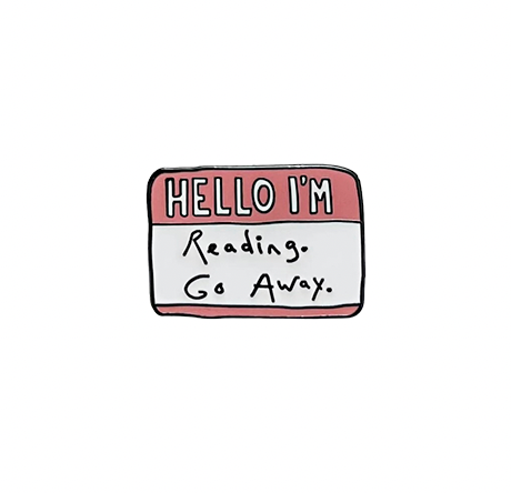 Pin «Hello I'm Reading, Go Away»