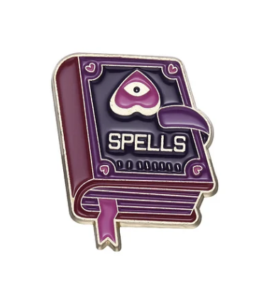 Pin «Spells book with heart»