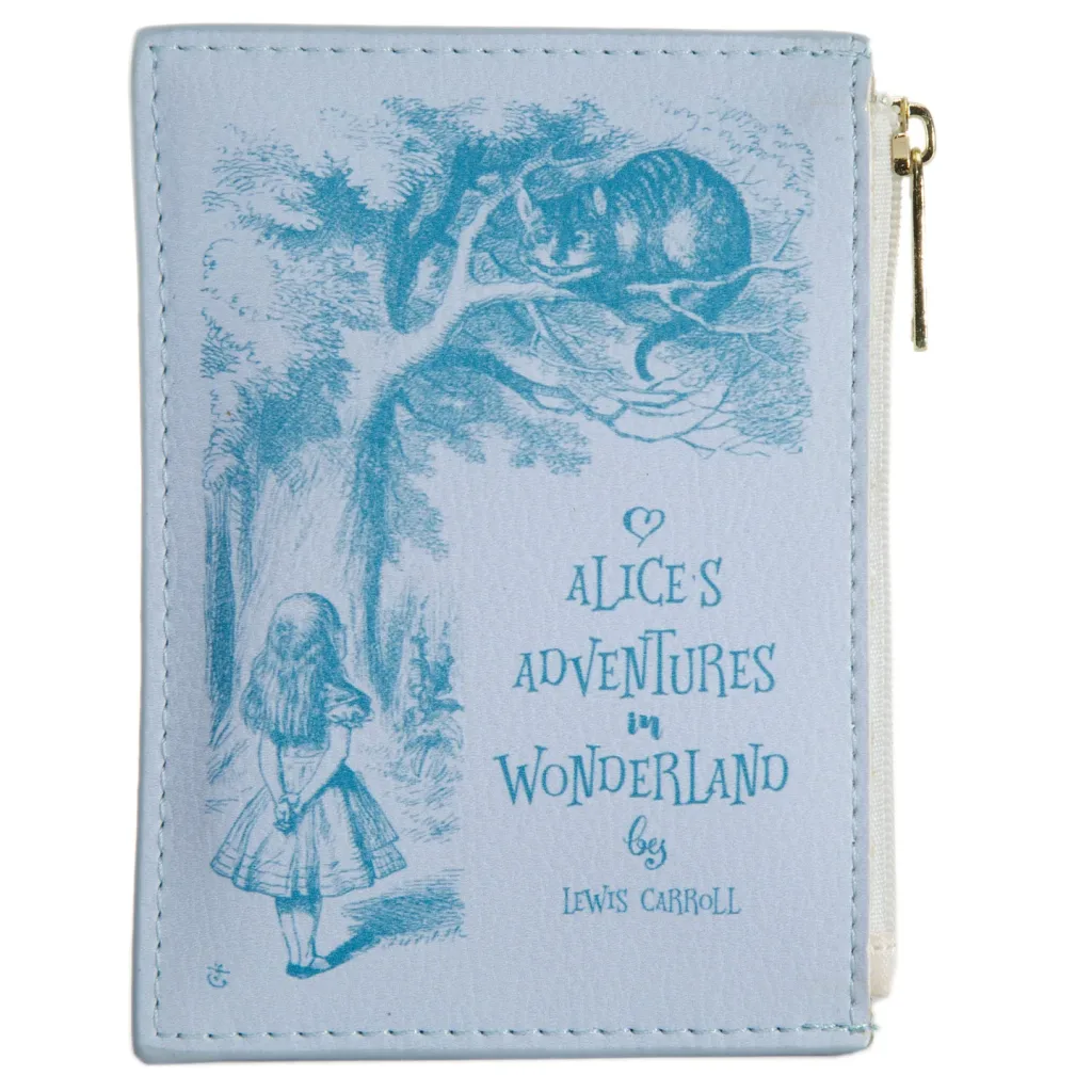 Monedero Alice in Wonderland Blanco Azul