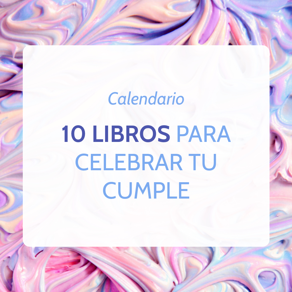 Calendario 10 libros sorpresa cumpleaños